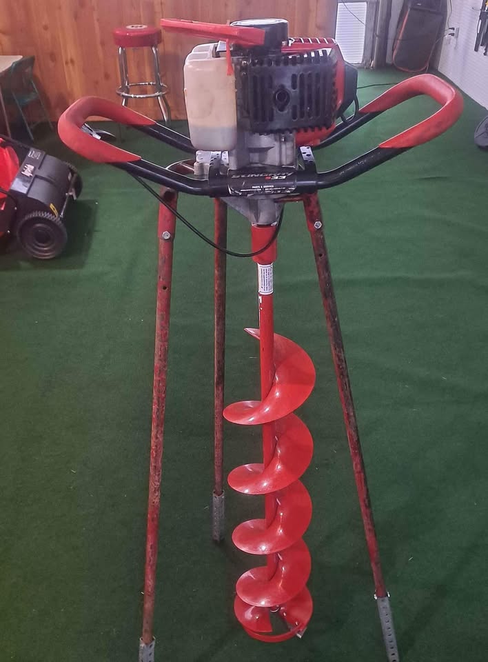Stingray 33cc Eskimo Ice Auger Eskimo Stingray S33 Ice Auger