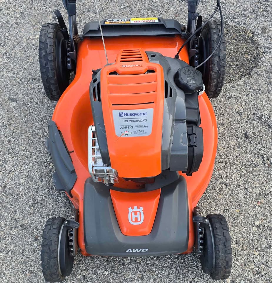 Propelled Mower Husqvarna 725 Awd Manual Push Mower Manual
