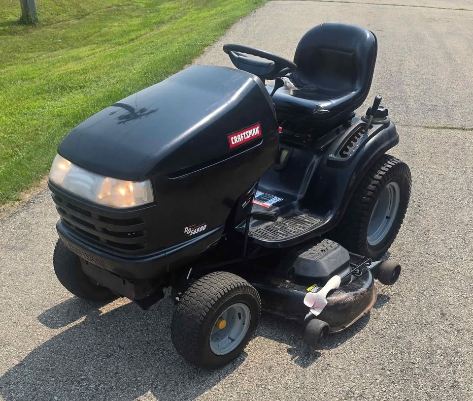 Lawan Mower Craftsman Dgs 6500 Riding Lawn Mower Craftsman DGS